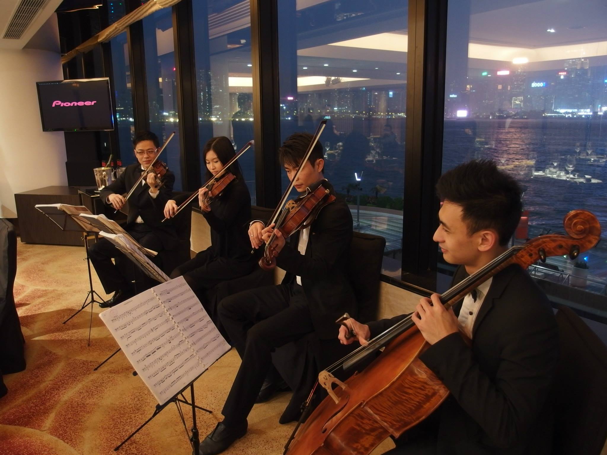 Unison Production Live Music band performance - Dinner reception at InterContinental Hong Kong