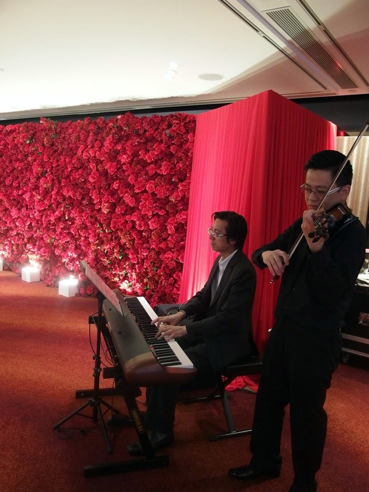 Unison Production Live Music band performance - Wedding Ceremony at InterContinental Hong Kong