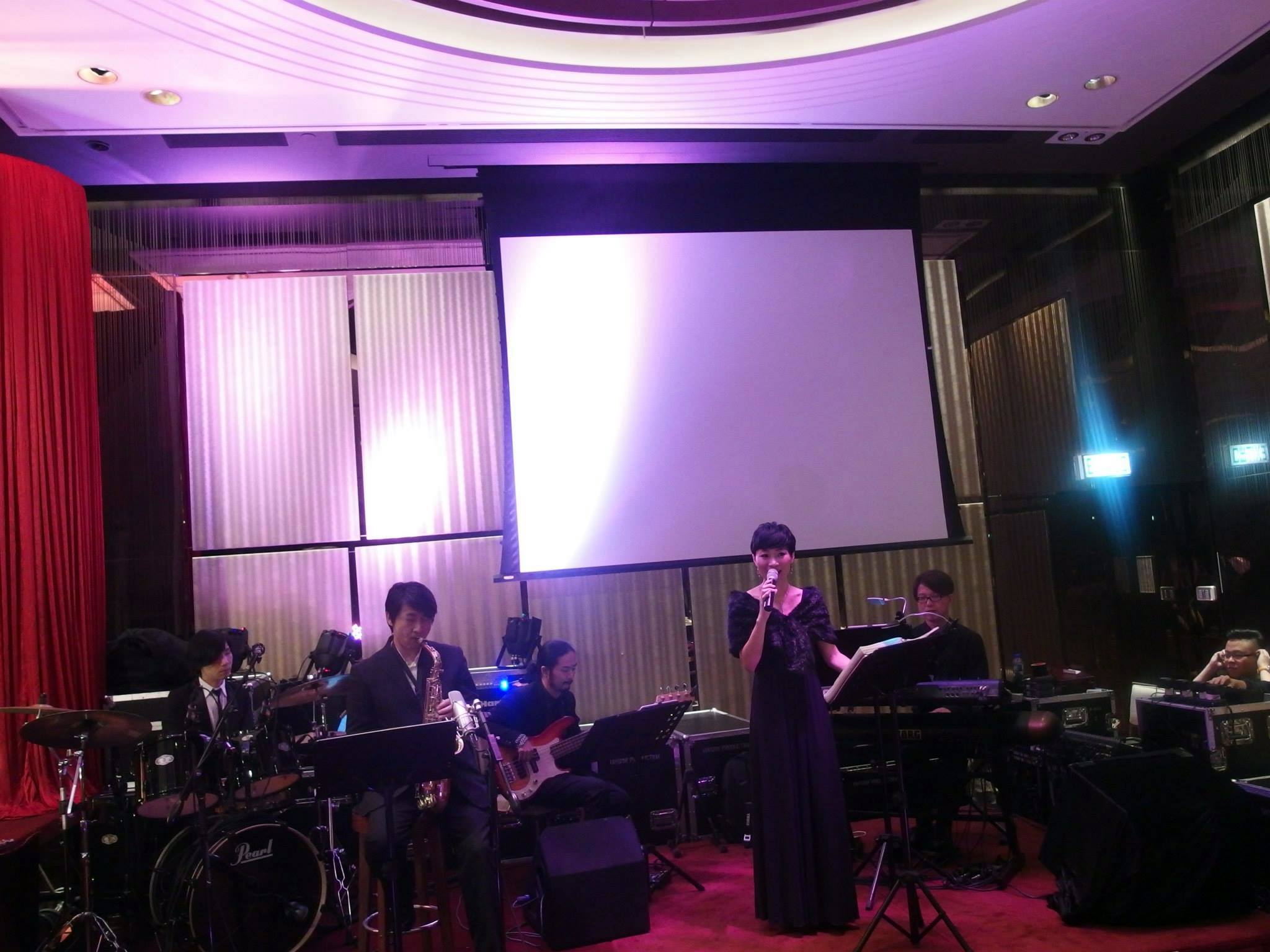 Unison Production Live Music band performance - Wedding Ceremony at InterContinental Hong Kong