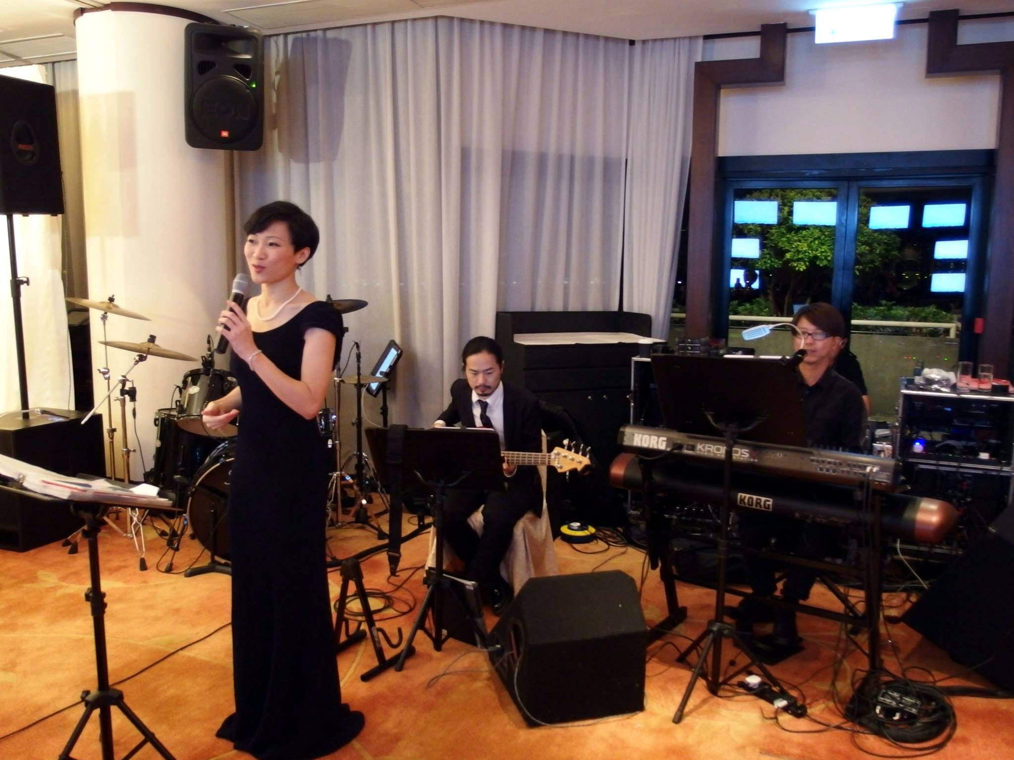 Unison Production Live Music band performance - Wedding Ceremony at Jockey Club