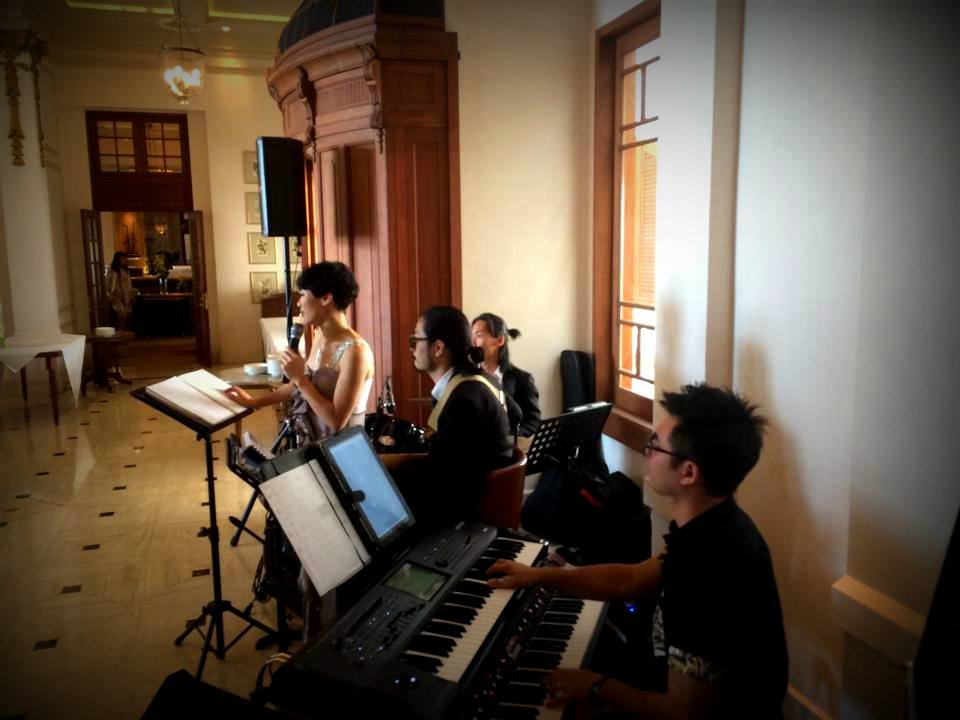 Unison Production Live Music band performance - Lunch reception at Verandah(The Repulse Bay Hong Kong)