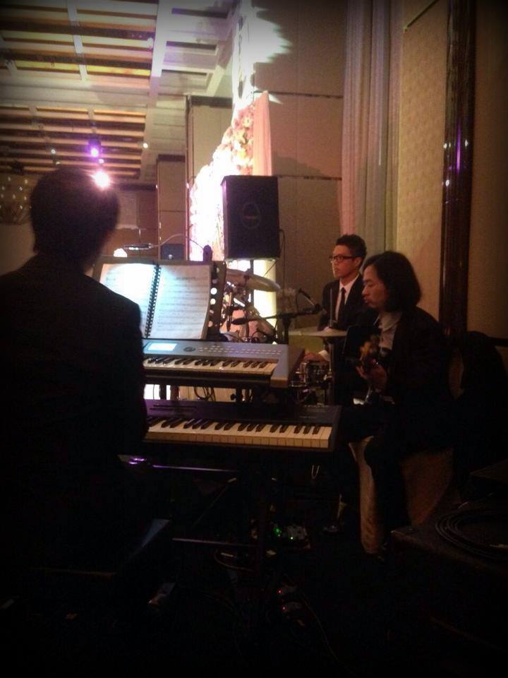 Unison Production Live Music band performance - Wedding Ceremony in Four Seasons Hotel Hong Kong Jan15