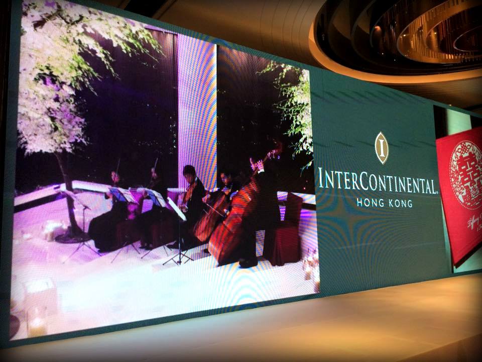Unison Production Live Music band performance - The Luxury Wedding Showcase 2015 by Intercontinental HK