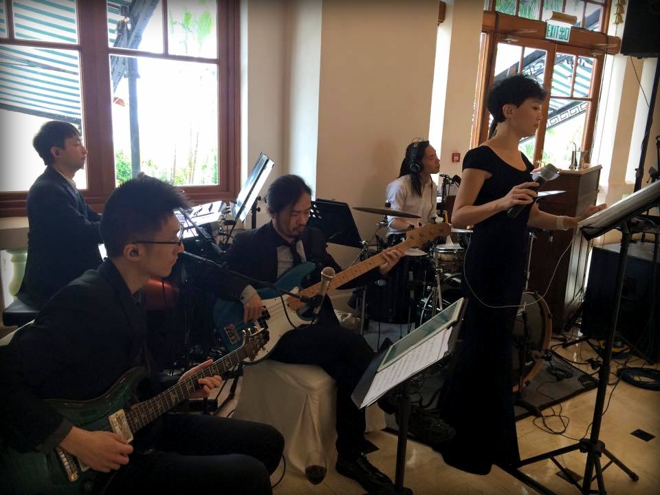 Unison Production Live Music band performance – Wedding ceremony (2 May 15)