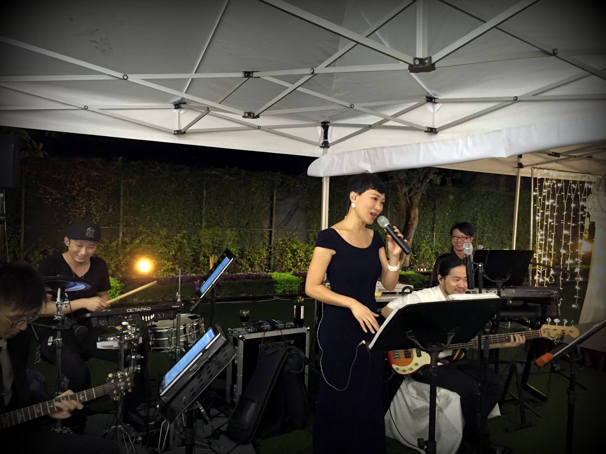Unison Production Live Music band performance - Wedding in Beas River Jockey Club