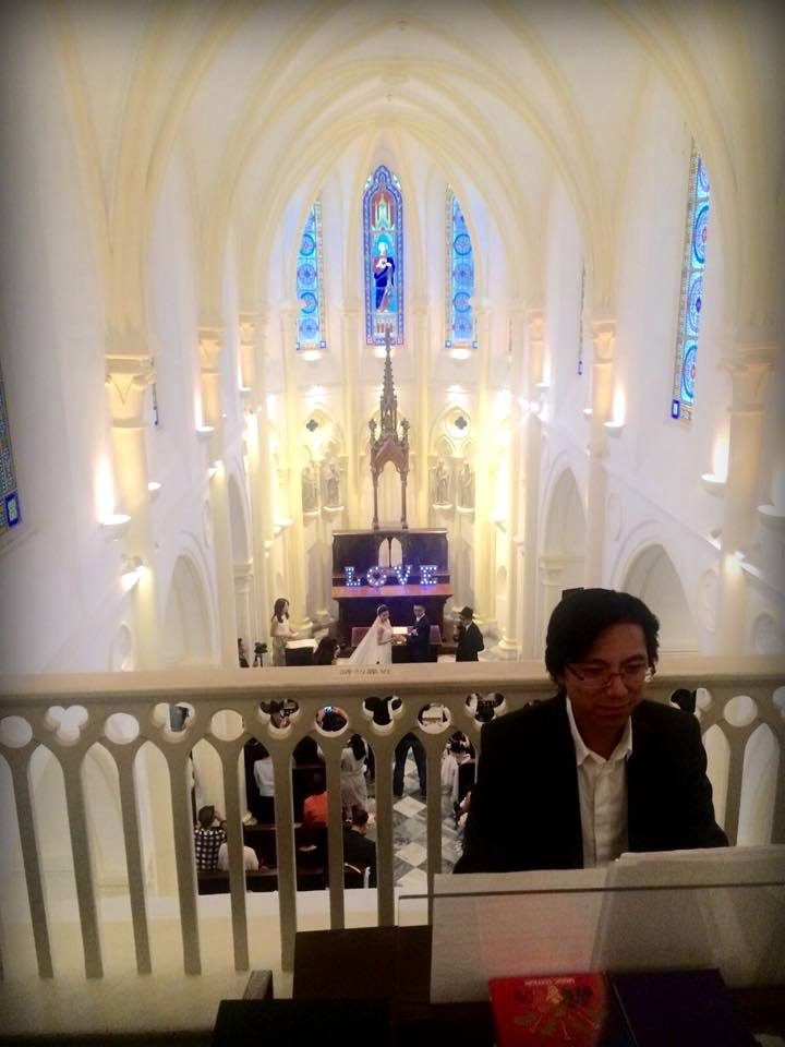 Unison Production Live Music band performance - Organ solo for wedding ceremony in Bethanic Church