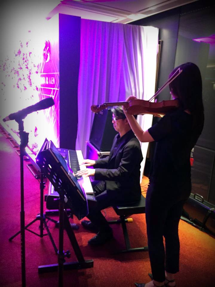 Unison Production Live Music band performance - Wedding in InterContinental Hong Kong - Oct 15