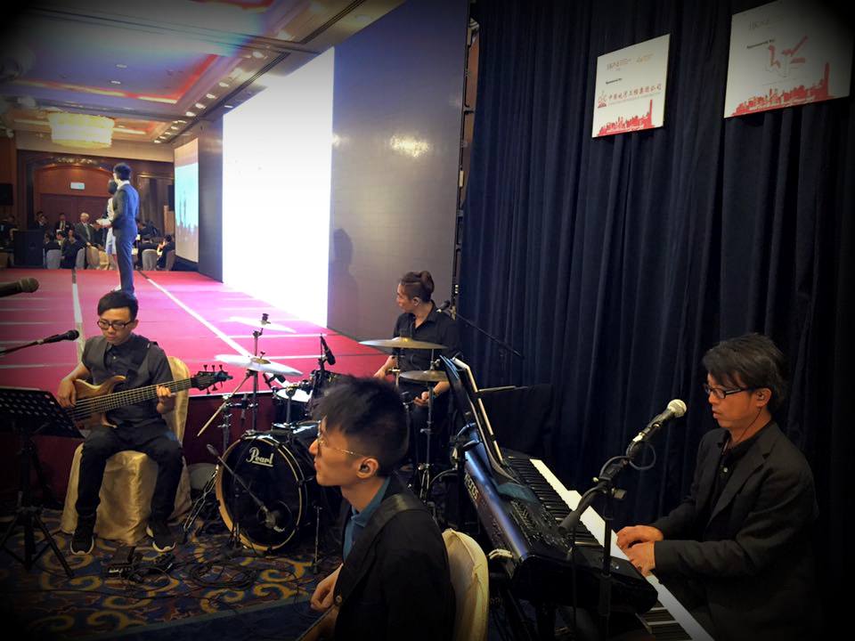 Unison Production Live Music band performance - HKIE Civil Division Annual Dinner 2015 - Oct15