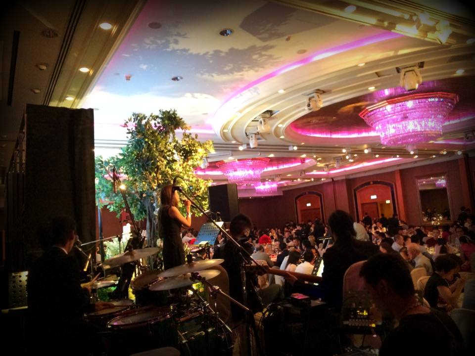 Unison Production Live Music band performance - Wedding in JW Marriott Oct, 2015