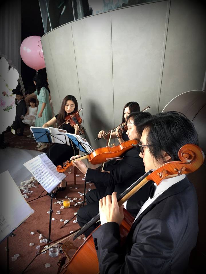 Unison Production Live Music band performance - Wedding ceremony in Felix, The Peninsula Hotel