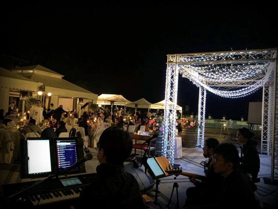 Unison Production Live Music band performance - Wedding Ceremony in Repulse Bay - Dec2015
