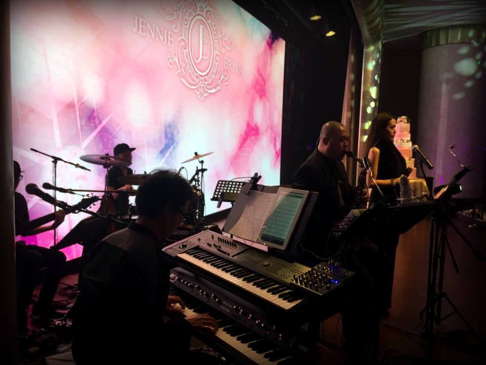 Unison Production Live Music band performance - Wedding in Grand Hyatt Hong Kong - Dec2015