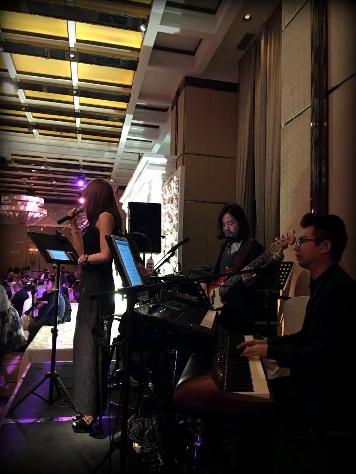 Unison Production Live Music band performance - Wedding banquet in Four Seasons Hotel, Mar2016