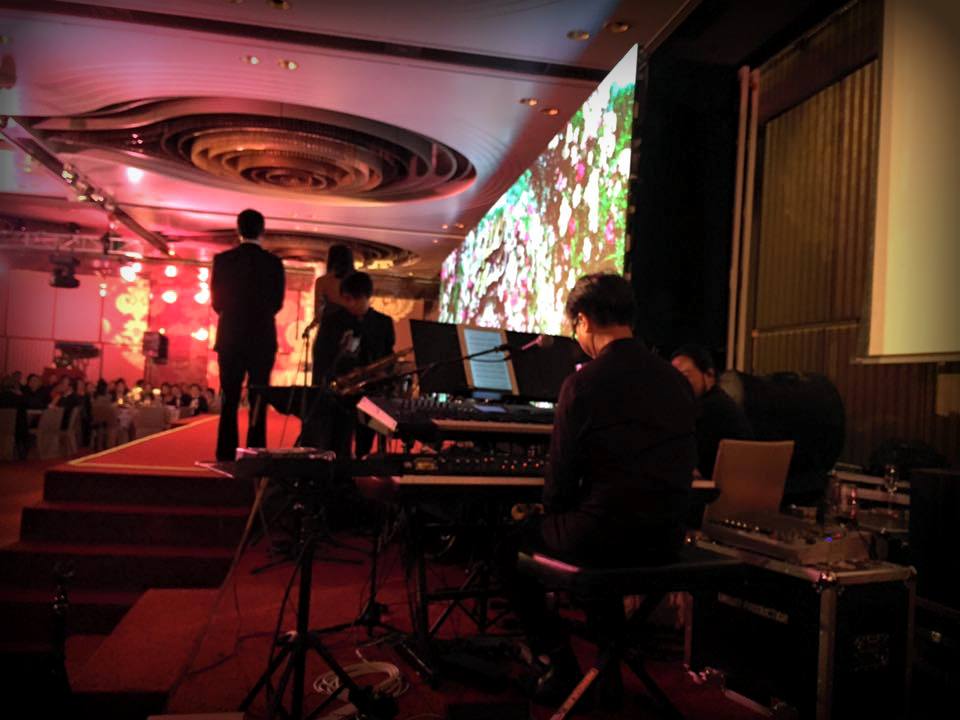 Unison Production Live Music band performance - Wedding in Intercontinental hotel, May2016