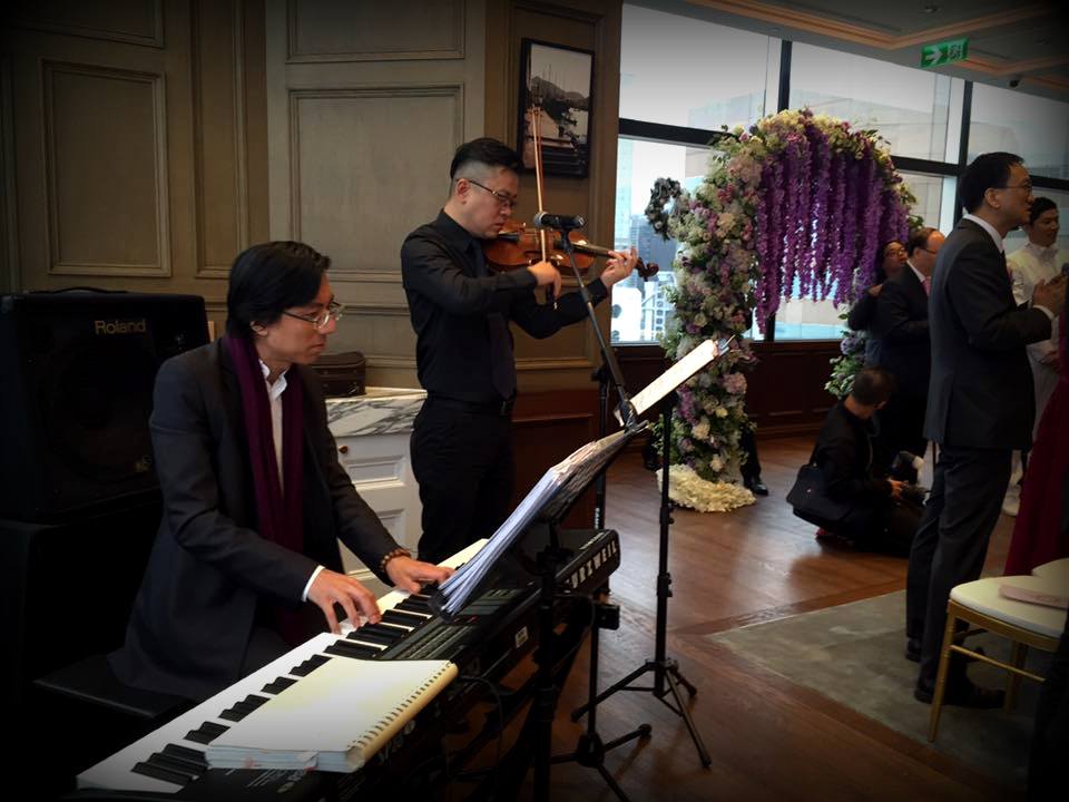 Unison Production Live Music band performance – Wedding (陳守仁家族)